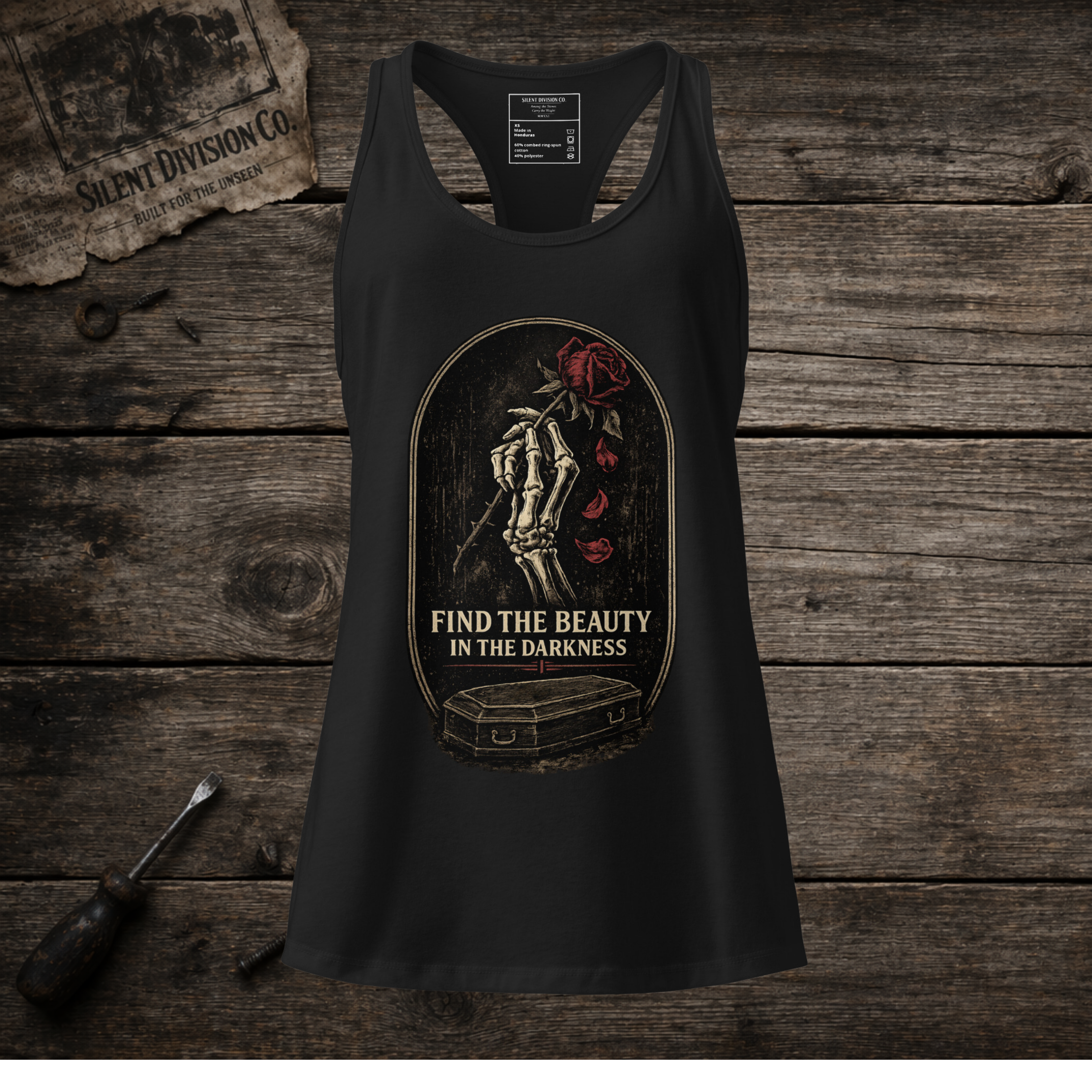 “Find Beauty in the Darkness” Women’s Tanktop